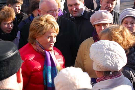 Визит Губернатора В.И. Матвиенко